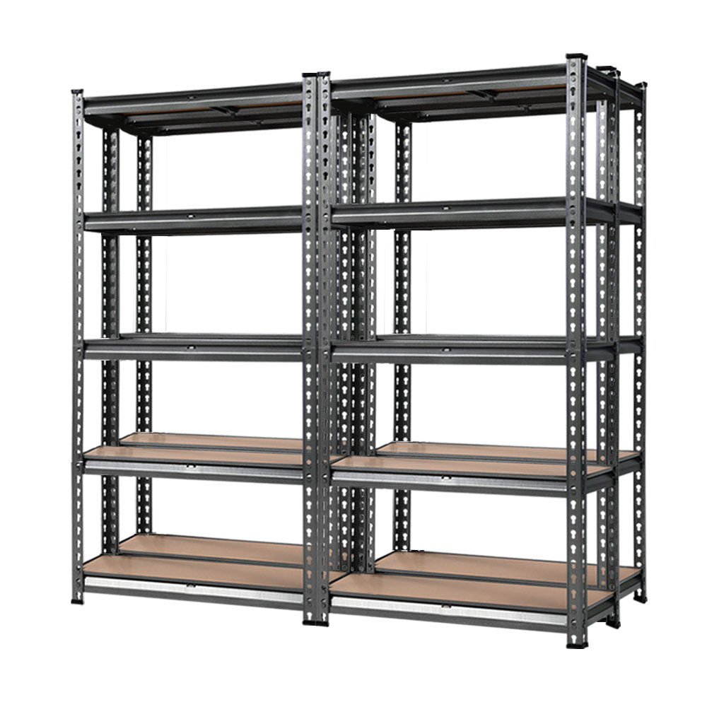 Wall Storage Racks: Giantz 4x1.5M Garage Shelving Warehouse Rack Pallet Racking Storage Charcoal