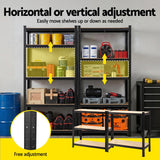 Wall Storage Racks: Giantz Garage Shelving 1.5X0.7m Warehouse Shelves Storage Rack Pallet Racking