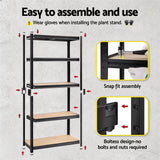 Wall Storage Racks: Giantz Garage Shelving 1.5X0.7m Warehouse Shelves Storage Rack Pallet Racking