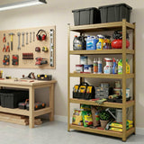Wall Storage Racks: Giantz Garage Shelving 1.6X0.8m Warehouse Shelves Storage Rack Pallet Racking Yellow