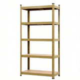 Wall Storage Racks: Giantz Garage Shelving 1.6X0.8m Warehouse Shelves Storage Rack Pallet Racking Yellow
