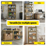 Wall Storage Racks: Giantz Garage Shelving 1.6X0.8m Warehouse Shelves Storage Rack Pallet Racking Yellow