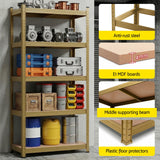 Wall Storage Racks: Giantz Garage Shelving 1.6X0.8m Warehouse Shelves Storage Rack Pallet Racking Yellow