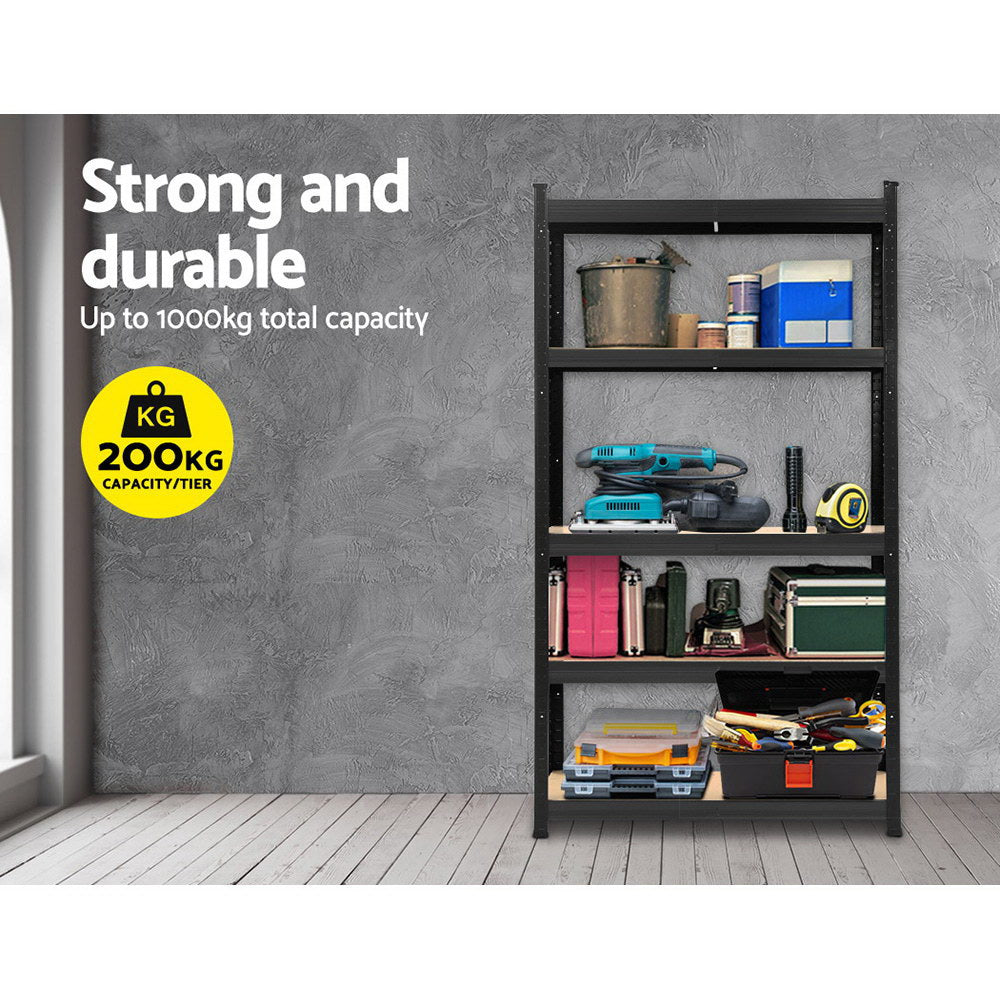 Wall Storage Racks: Giantz 1.8M Warehouse Racking Rack Shelving Garage Storage Steel Metal Shelves