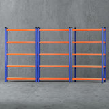 3 x 1.8M Giantz Garage Shelving Warehouse Rack