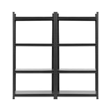 Giantz Garage Shelving 1.8X1.8m Warehouse Rack Storage Shelves Workshop Racks Steel
