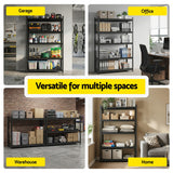 Wall Storage Racks: Giantz Garage Shelving 1.8X1.2m Warehouse Rack Storage Shelves Workshop Racks Steel