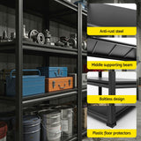 Wall Storage Racks: Giantz Garage Shelving 1.8X1.2m Warehouse Rack Storage Shelves Workshop Racks Steel