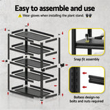 Wall Storage Racks: Giantz Garage Shelving 1.8X1.2m Warehouse Rack Storage Shelves Workshop Racks Steel