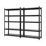 Giantz Garage Shelving 2.4X1.8m Warehouse Rack Storage Shelves Workshop Racks Steel