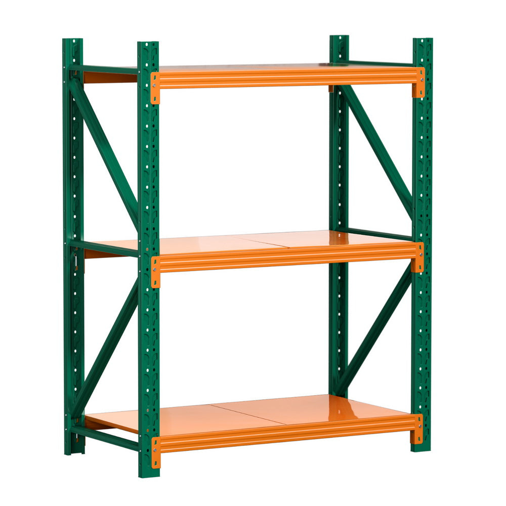 Wall Storage Racks: Giantz 1.2Mx1.5M Garage Shelving Warehouse Rack