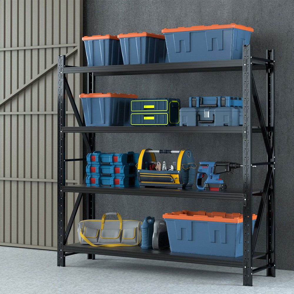 Utility Trolleys: Giantz 2Mx2M Warehouse Shelving Garage Rack