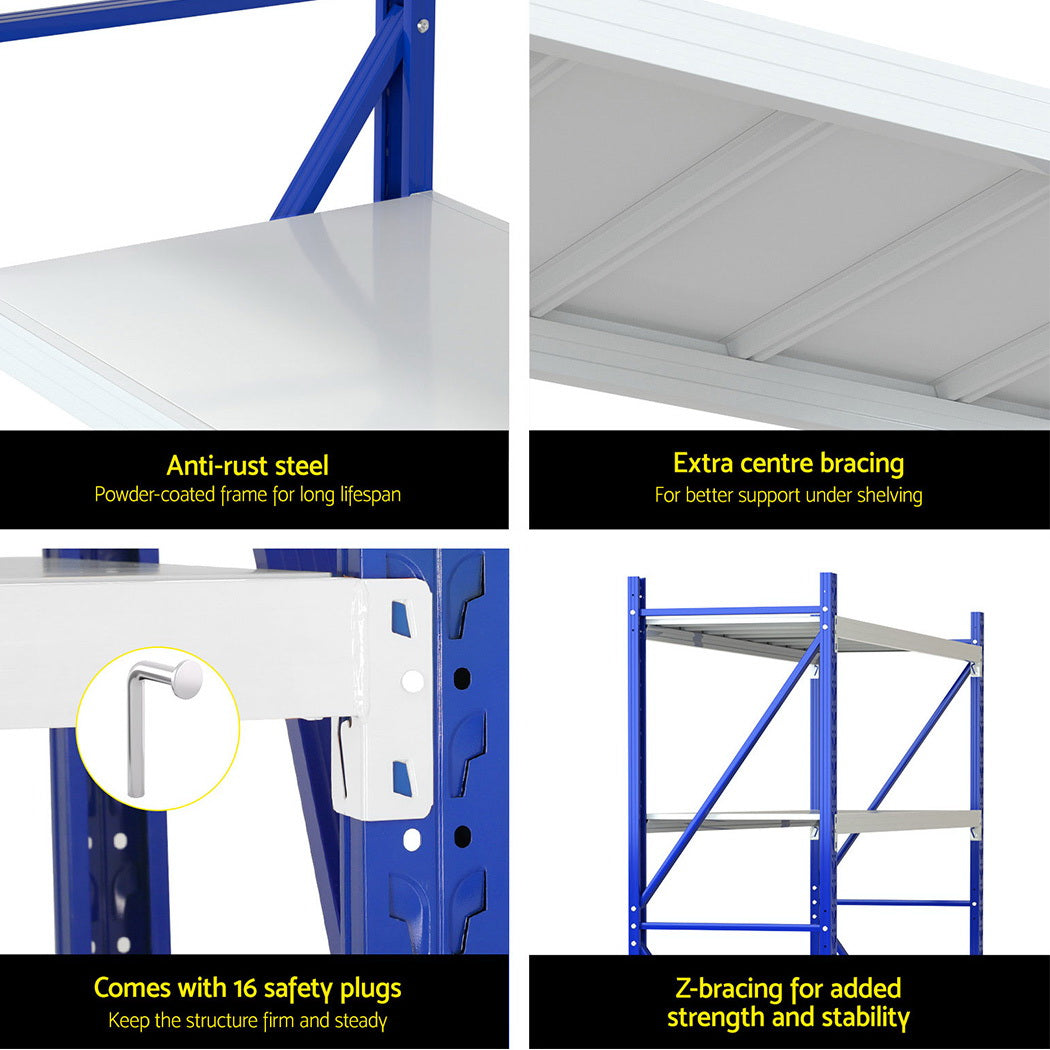 Utility Trolleys: Giantz 2Mx2M Warehouse Shelving Garage Rack