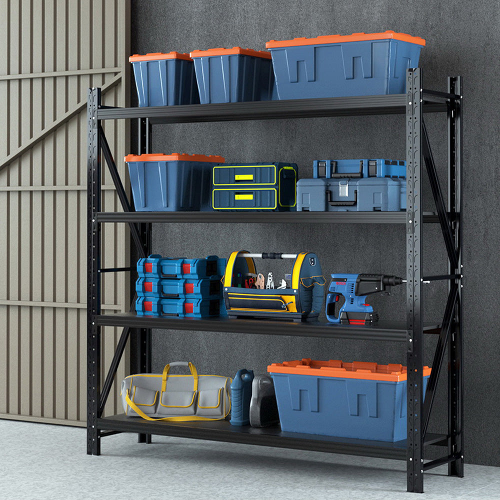 Utility Trolleys: Giantz 2.4Mx2M Warehouse Shelving Garage Rack
