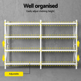 3Mx2M Giantz Garage Shelving Warehouse Rack