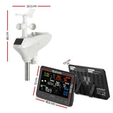 98765-Devanti Wireless WiFi Professional Weather Station Solar Sensor LCD UV Light