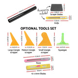 Automotive Decor: Giantz Window Tint Film Black Roll 15% VLT Home 100cmX30m Tinting tools Kit
