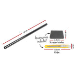 Automotive Decor: Giantz Window Tint Film Black Roll 15% VLT Home House 76cm X 7m Tinting Tools