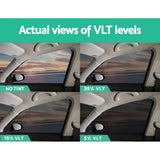 Automotive Decor: Giantz Window Tint Film Black Roll 5% VLT Home House 76cm X 7m Tinting Tools