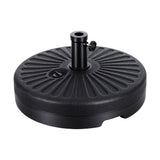 Umbrellas & Sunshades: Instahut Outdoor Umbrella Base Weight Round Plastic Pole Holder 30-48mm Beach