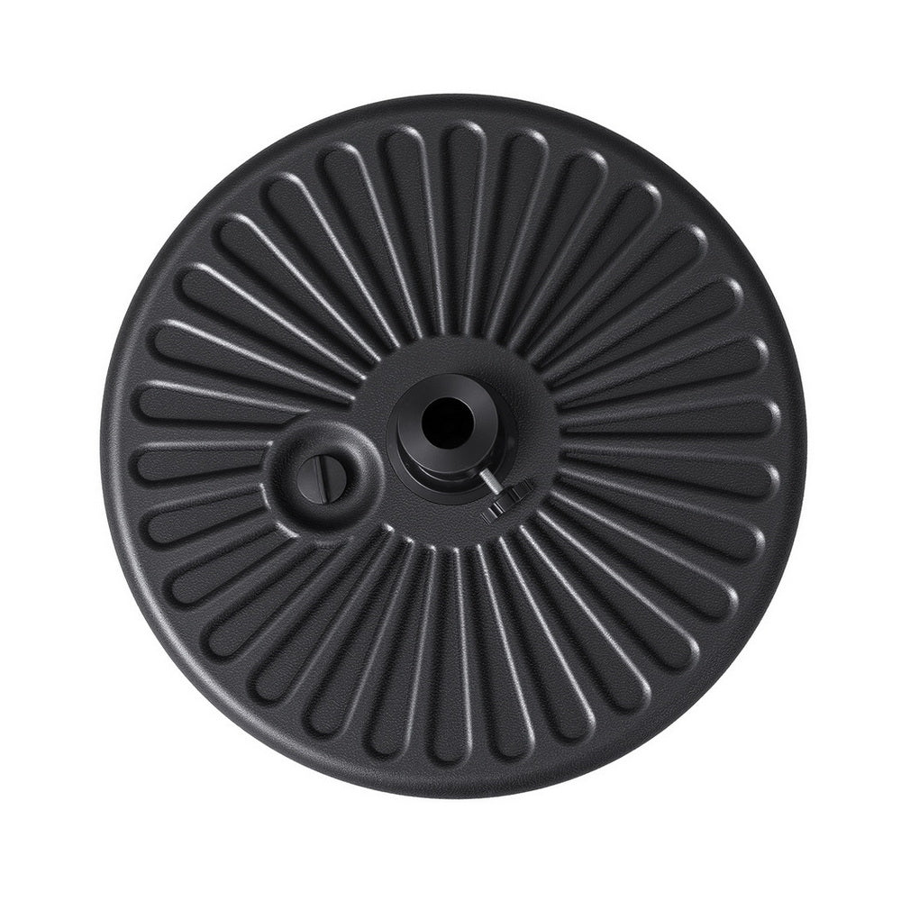 Umbrellas & Sunshades: Instahut Outdoor Umbrella Base Weight Round Plastic Pole Holder 30-48mm Beach