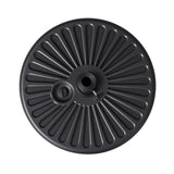 Umbrellas & Sunshades: Instahut Outdoor Umbrella Base Weight Round Plastic Pole Holder 30-48mm Beach