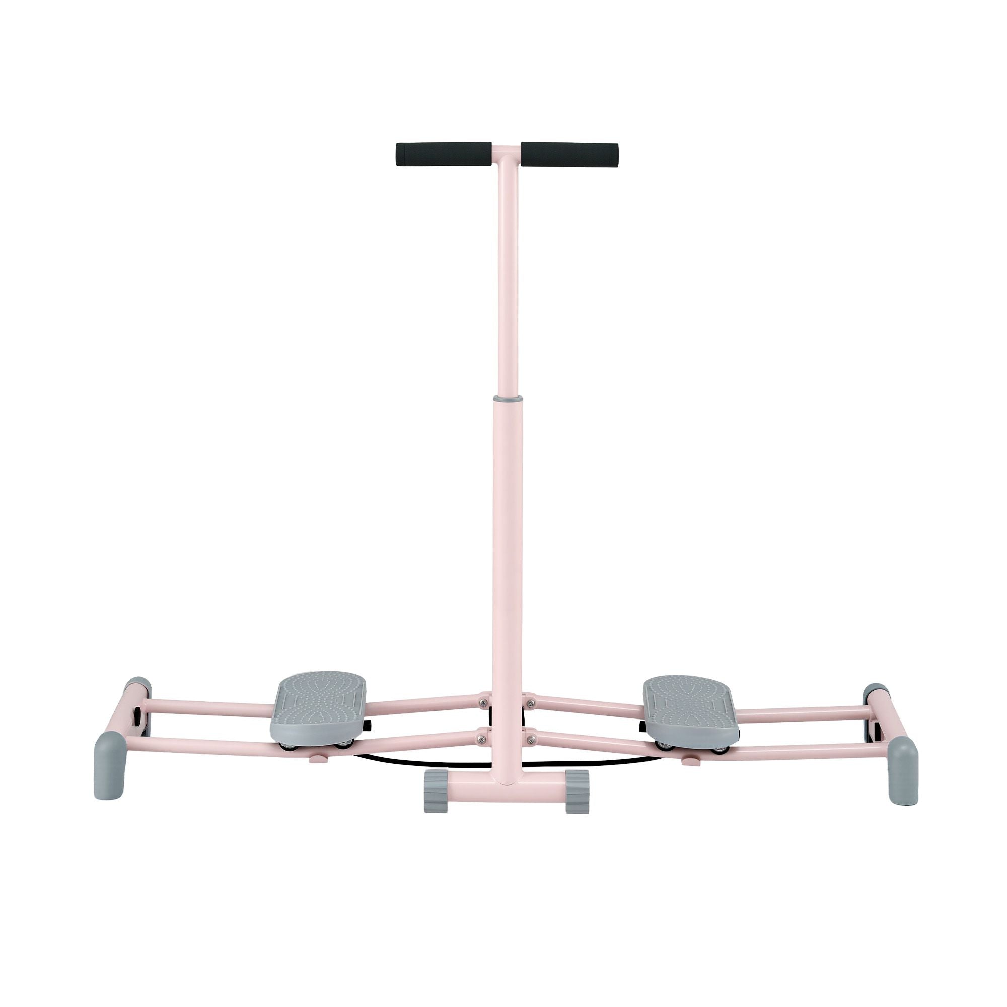 Everfit Foldable Ski Exercise Machine Leg Thigh Trainer Home Fitness Cardio Pink