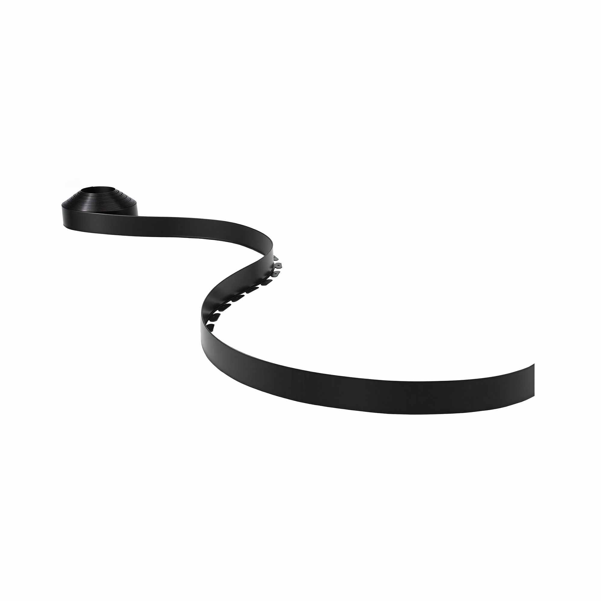 Green Fingers Garden Edging 60ft 30pcs Flexible Garden Border Plastic Lawn Edging Black