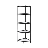 Kitchen Appliance Accessories: Artiss 5-Tier Kitchen Corner Shelf Rack Stand Microwave Metal Storage Shelves