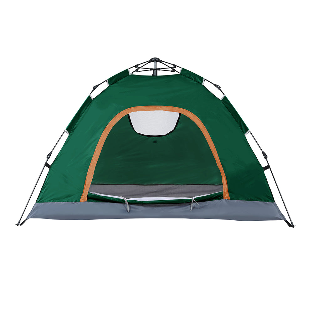 Tents: Weisshorn Camping Tent Instant Tent Pop up 2 Person Outdoor Hiking Tents Hiking Green
