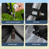 Weisshorn Camping Tent Car SUV Rear Hatchback Tents Canopy Portable Outdoor Family Black