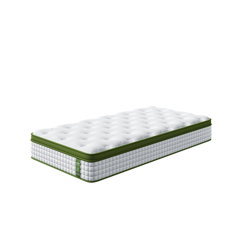 BedStory King Single 30cm Hybrid Mattress Cooling Gel Memory Foam 5 Zone Pocket Spring Bed Temperature Regulating