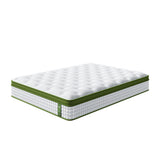 Queen Mattress: BedStory Queen 30cm Hybrid Mattress Cooling Gel Memory Foam 5 Zone Pocket Spring Bed Temperature Regulating