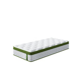 Single Mattress: BedStory Single 30cm Hybrid Mattress Cooling Gel Memory Foam 5 Zone Pocket Spring Bed Temperature Regulating