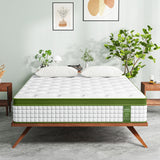 Single Mattress: BedStory Single 30cm Hybrid Mattress Cooling Gel Memory Foam 5 Zone Pocket Spring Bed Temperature Regulating