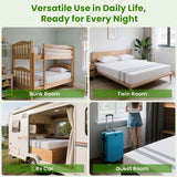20cm Double Reversible Gel Memory Foam Mattress BedStory Medium Soft & Firm