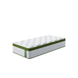 Single Mattress: BedStory 34cm Single Latex Hybrid Mattress Medium Firm - 5 Zone Pocket Spring Bed for Pressure Relief Motion Isolation