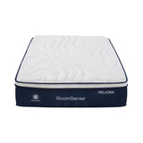 RoomSense King Mattress , 30cm Medium Firm Hybrid Mattress with Latex Lumbar Support for Back Pain Relief , Pocket Spring Mattress King Size in a Box