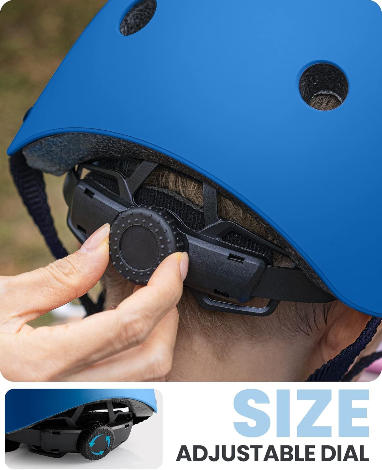 OutdoorMaster Kelvin Ski Helmet - with ASTM Certified Safety, 9 Options - for Men, Women & Youth-Black,Large
