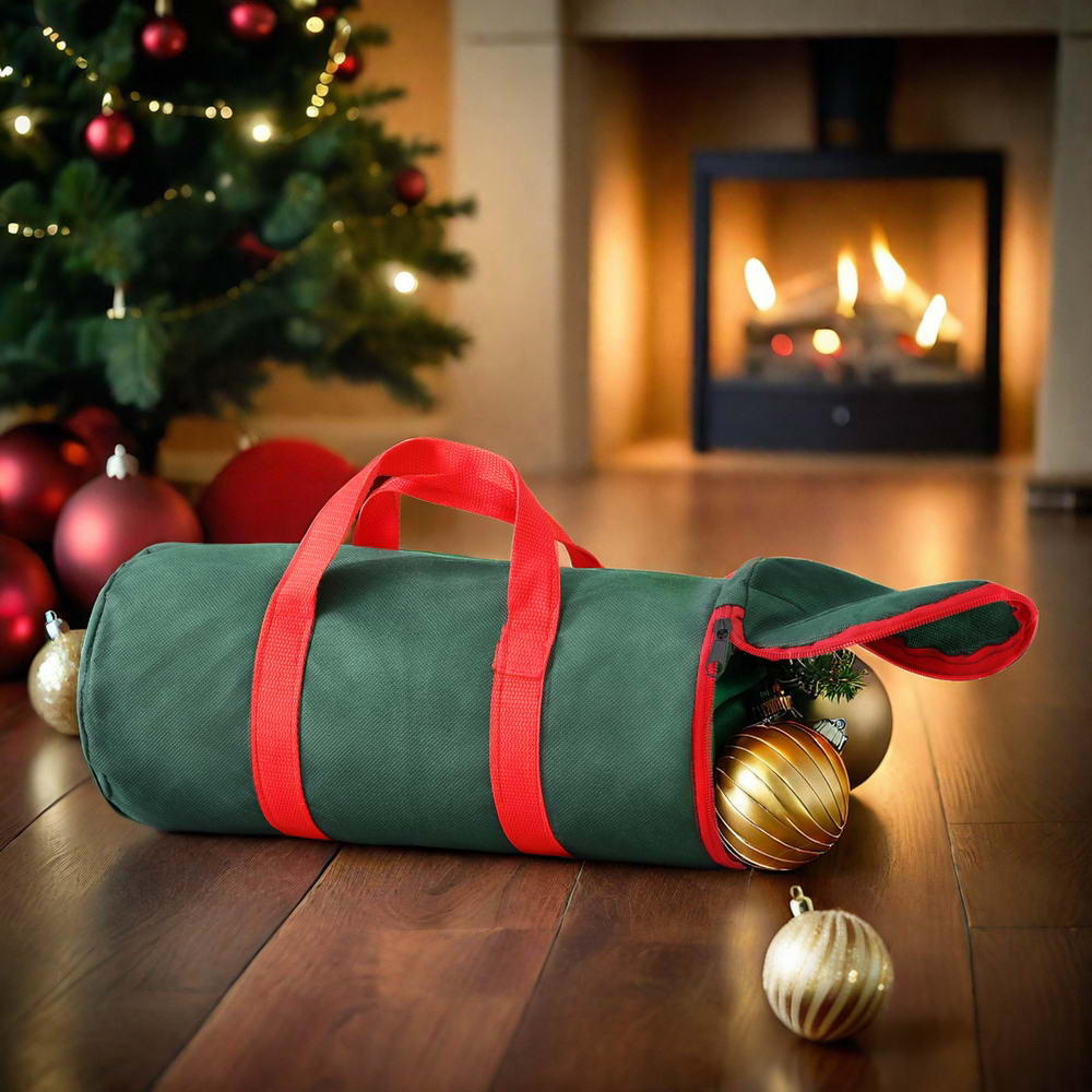Clothing & Wardrobe Storage: Jingle Jollys Christmas Baubles Storage Bag Xmas Ornaments Bag Container Green