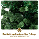 Christmas Trees: Jingle Jollys Christmas Tree 1.2M LED Potted Xmas Tree Party Decor 8 Light Modes