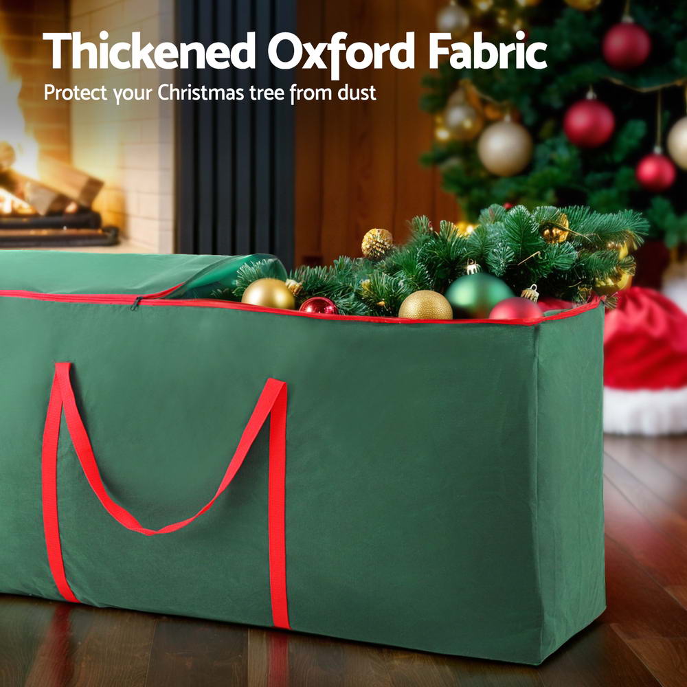 Clothing & Wardrobe Storage: Jingle Jollys Christmas Tree Storage Bag Fits Up to 8ft Tree Xmas Bag Green