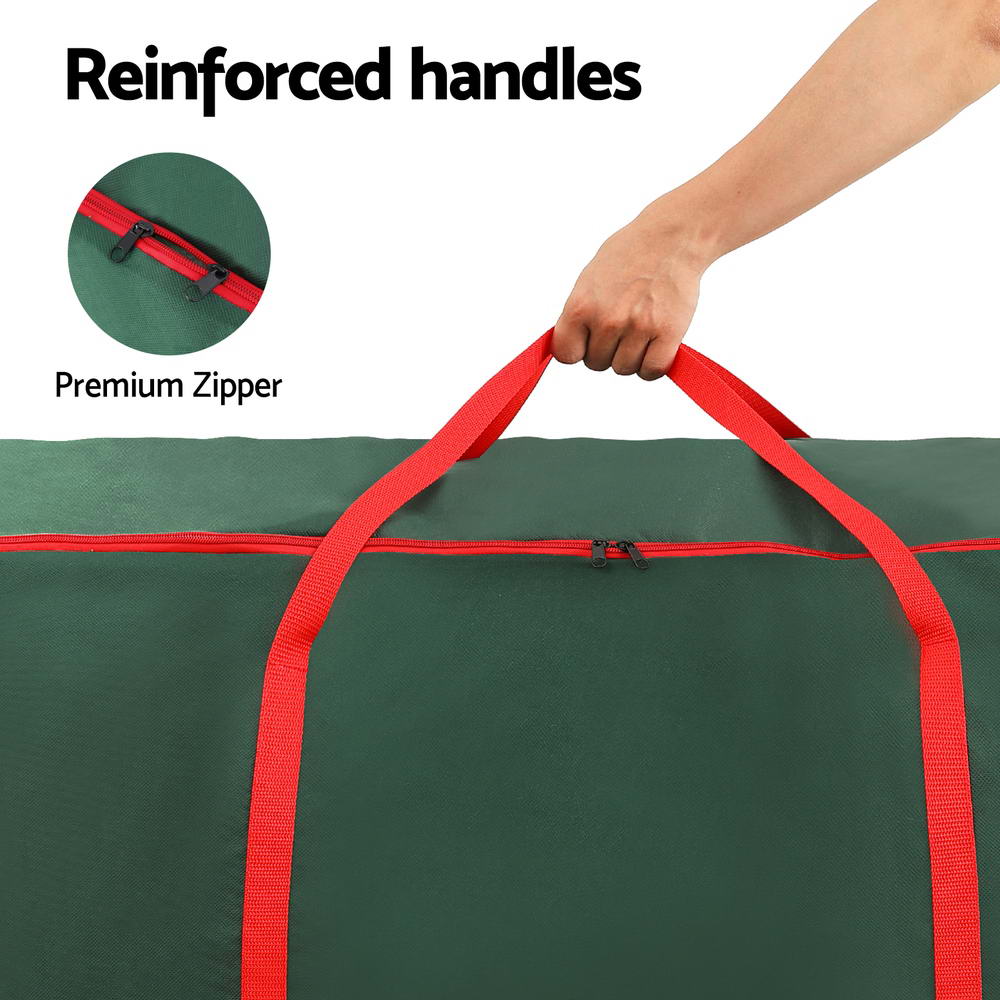 Clothing & Wardrobe Storage: Jingle Jollys Christmas Tree Storage Bag Fits Up to 8ft Tree Xmas Bag Green
