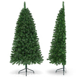 Christmas Trees: Jingle Jollys Christmas Tree 1.8M LED Corner Xmas Tree Half 8 Modes Multi-color
