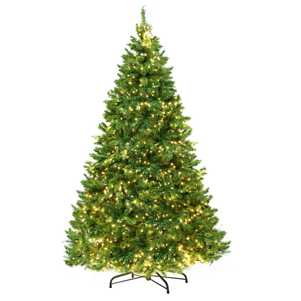 Christmas Trees: Jingle Jollys Christmas Tree 1.8m LED Xmas Tree Decorations 874 Tips