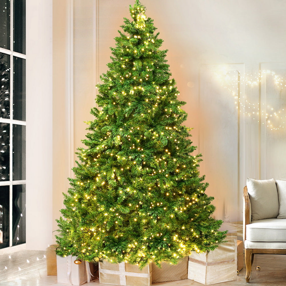Christmas Trees: Jingle Jollys Christmas Tree 1.8m LED Xmas Tree Decorations 874 Tips