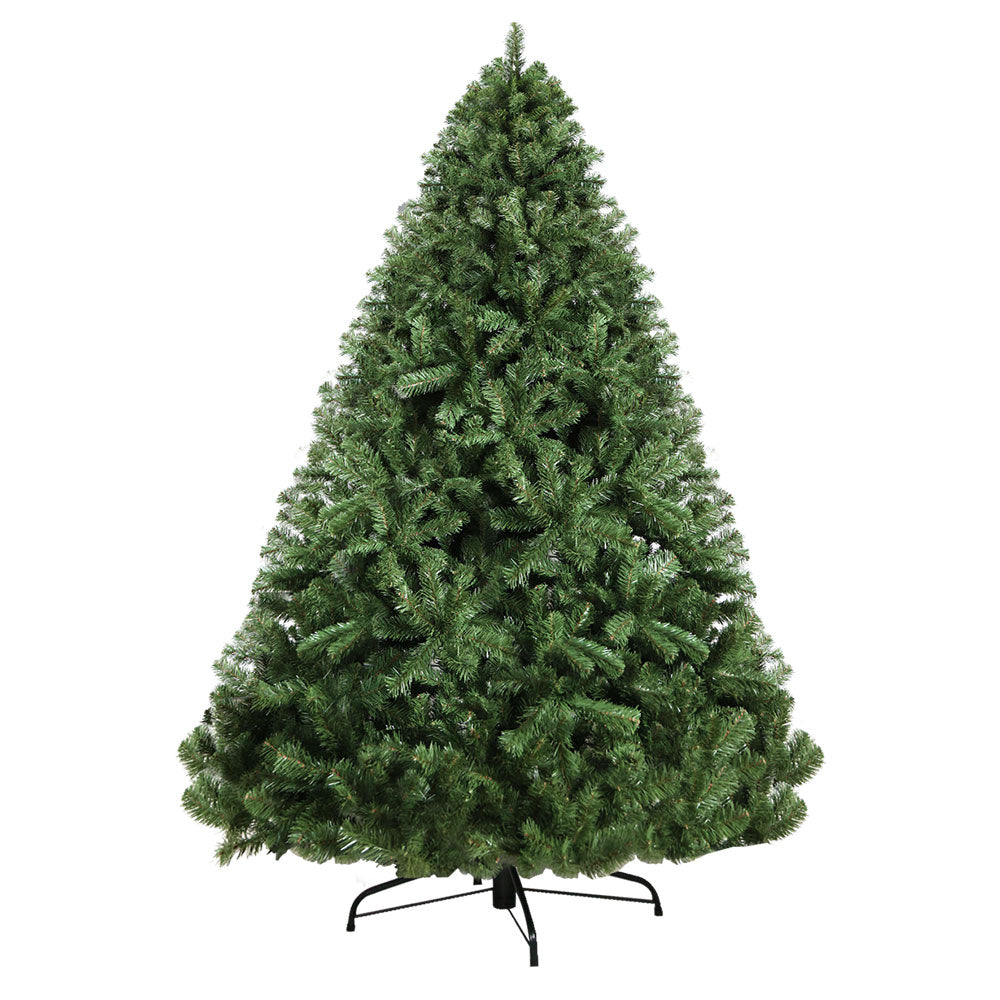 Christmas Trees: Jingle Jollys Christmas Tree 2.1M Xmas Tree Decorations Green 1250 Tips