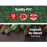 Christmas Wreaths & Garlands: Jingle Jollys 60cm Christmas Wreath Garland Xmas Decorations Wedding Party