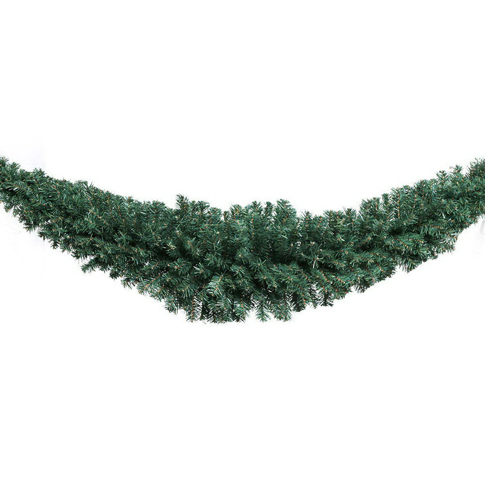 Christmas Wreaths & Garlands: Jingle Jollys 1.8m Christmas Garland Xmas Decorations Green Wedding Party