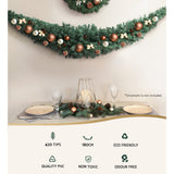 Christmas Wreaths & Garlands: Jingle Jollys 1.8m Christmas Garland Xmas Decorations Green Wedding Party
